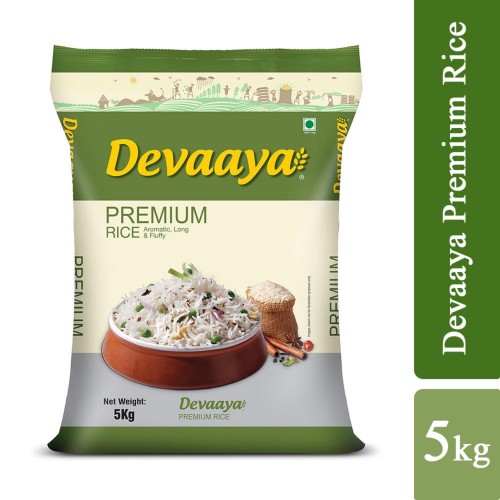 Daawat Devaaya, Long & Fluffy Grains Basmati Rice, 5 Kg