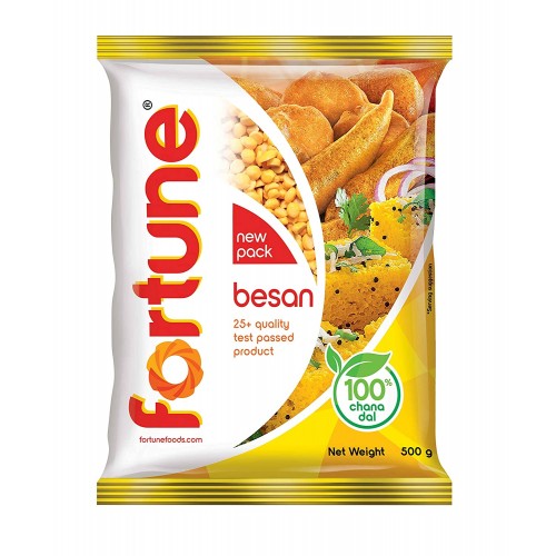 Fortune Chana Besan, Made from 100% Chana Dal 100% Taste, 1kg